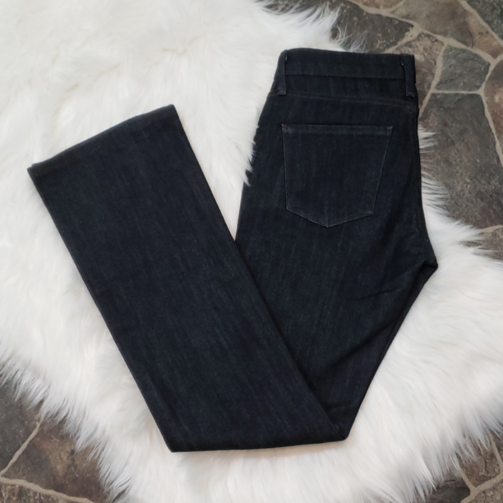 James Jeans Dry Aged Denim Boot Skinny Boot Cut Size 26 Dark Blue